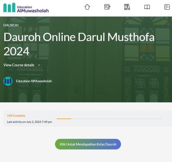 klik untuk mendapatkan kelas dauroh